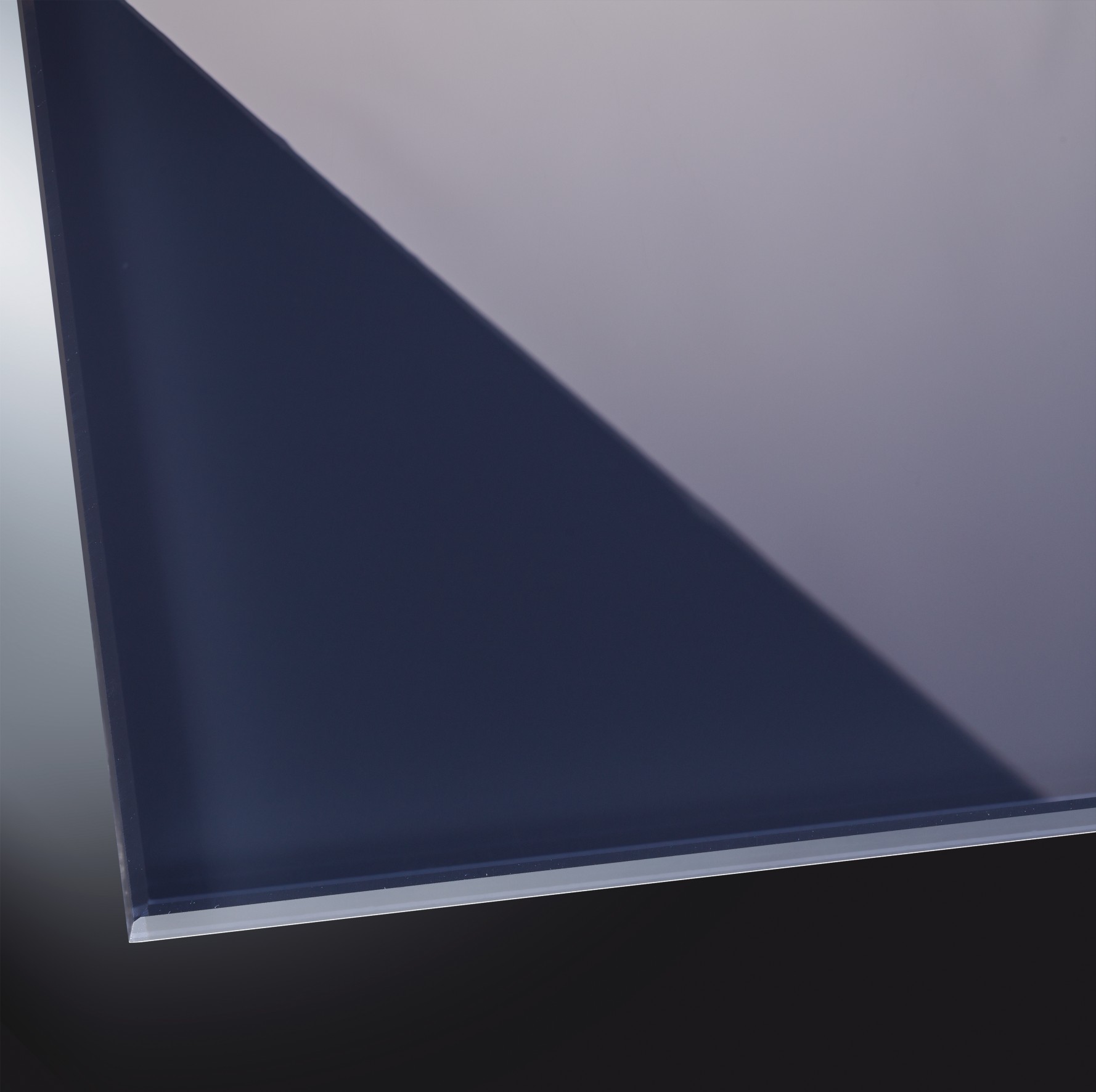 ESG lackiertes Glas glänzend | Authentic Anthracite 7016