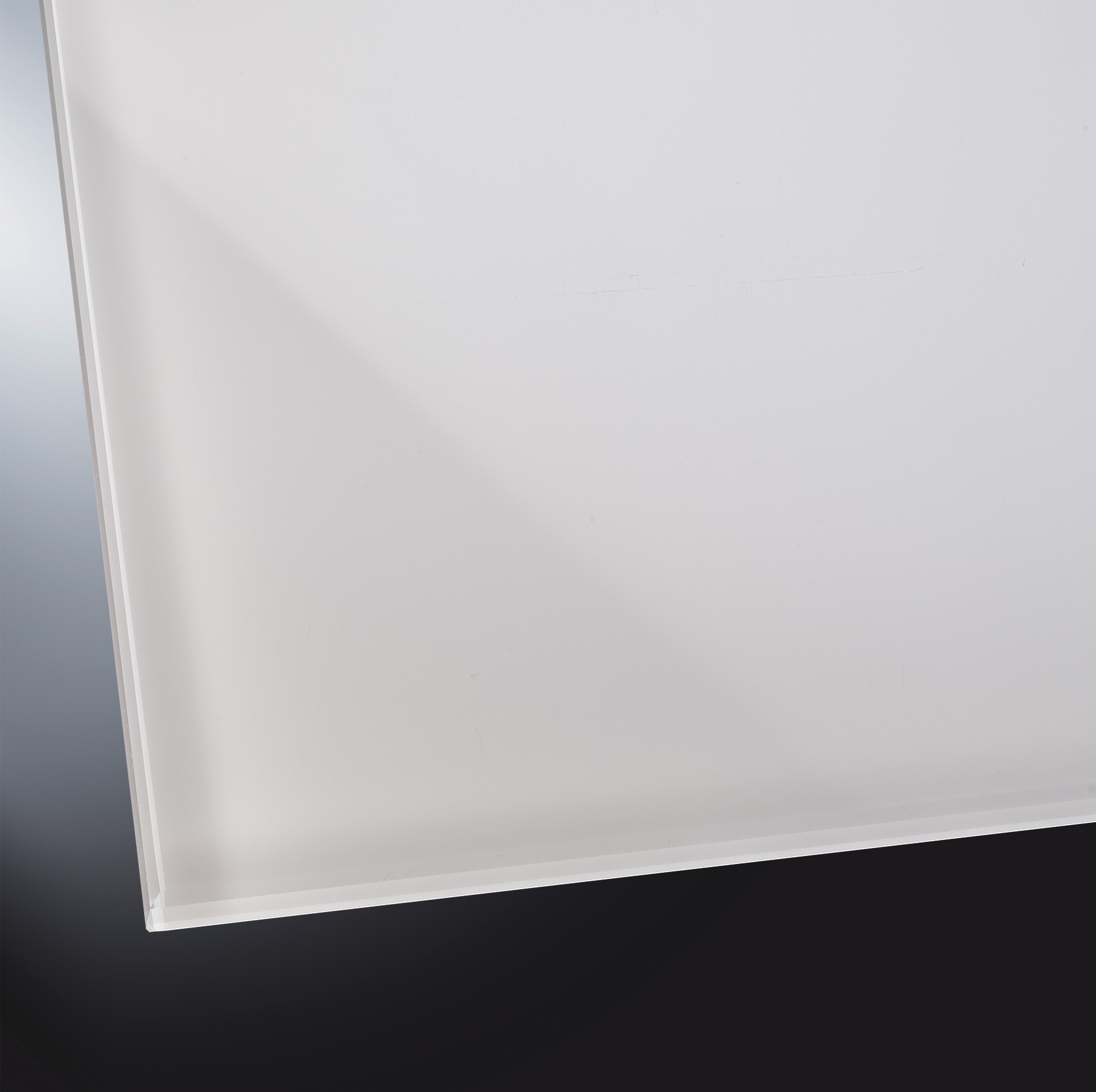 ESG lackiertes Glas glänzend | Pure White 9003