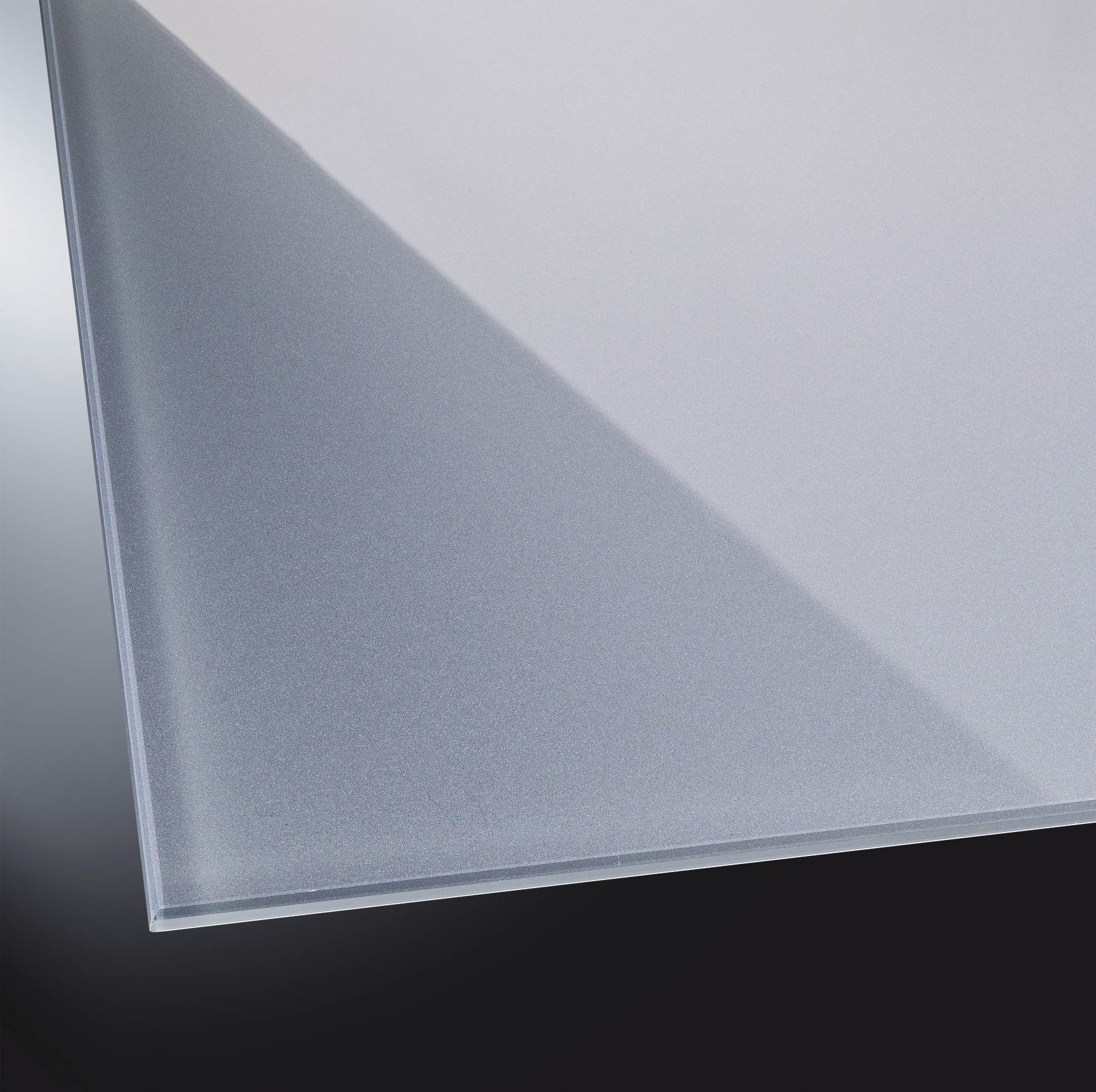 ESG lackiertes Glas glänzend | Metal Grey 9006